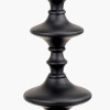 Emilio Matt Black Candlestick Table Lamp Base