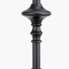 Emilio Matt Black Candlestick Table Lamp Base