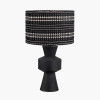 Koa Black Mango Wood Contemporary Table Lamp Base