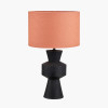 Koa Black Mango Wood Contemporary Table Lamp Base