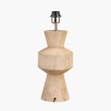 Koa Natural Mango Wood Contemporary Table Lamp Base