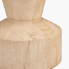 Koa Natural Mango Wood Contemporary Table Lamp Base