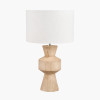 Koa Natural Mango Wood Contemporary Table Lamp Base