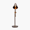 Emiliano Antique Bronze and Antique Brass Adjustable Task Table Lamp