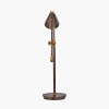 Emiliano Antique Bronze and Antique Brass Adjustable Task Table Lamp