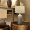 Venus Blue and Grey Ombre Ceramic Table Lamp