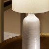 Venus Blue and Grey Ombre Ceramic Table Lamp