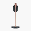 Biba Black and Antique Copper Metal Table Lamp