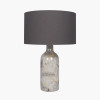 Keros Marble Effect Gold Leaf Glaze Stoneware Table Lamp Base