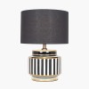 Mono Humbug Black and White Small Table Lamp Base