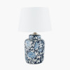 Fleur Blue Floral Ceramic Table Lamp Base