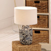 Fleur Blue Floral Ceramic Table Lamp Base