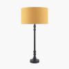 Rhode Matt Black Stick Metal Table Lamp Base