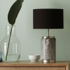 Carrara Grey Marble Effect Ceramic Table Lamp