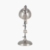 Alonzo Brushed Chrome Metal Angled Task Table Lamp