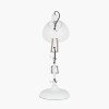 Alonzo Matt White Angled Task Table Lamp