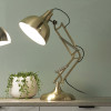 Alonzo Brass Metal Angled Task Table Lamp