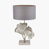 Gingko Shiny Champagne Metal Gingko Leaf Table Lamp Base