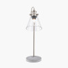 Chaplin Concrete and Brushed Chrome Table Lamp