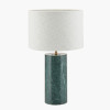 Kiorini Green Marble Table Lamp Base