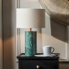 Kiorini Green Marble Table Lamp Base