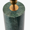 Kiorini Green Marble Table Lamp Base