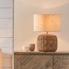 Acer Natural Woven Small Table Lamp