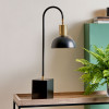 Mayfair Matt Black Domed Task Table Lamp