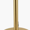 Arabella Smoked Glass Orb and Gold Metal Table Lamp