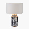 Fenella Black and White Photographic Design Table Lamp Base