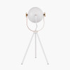 Auden White Metal Tripod Table Lamp