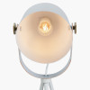 Auden White Metal Tripod Table Lamp