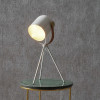 Auden White Metal Tripod Table Lamp