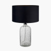 Ophelia Grey Bubble Glass Table Lamp Base