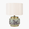 Saskia Sage Cheetah Ceramic Table Lamp Base