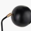 Bailey Black Metal 2 Head Table Lamp