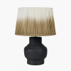 Inna Black Urn Terracotta Table Lamp Base