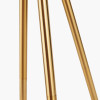 Houston Brushed Brass Metal Tripod Table Lamp