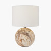 Viejo Natural Stone Effect Ceramic Table Lamp