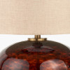 Lucien Tortoiseshell Glass Table Lamp