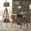 Sumba Bamboo Tripod Floor Lamp Base