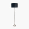 Almas Silver Metal Floor Lamp Base