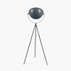 Sona Grey and Silver Diffused Tripod Floor Lamp