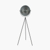 Sona Grey and Silver Diffused Tripod Floor Lamp