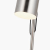 Aaron Brushed Chrome Metal Task Floor Lamp