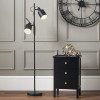 Aaron Black Metal Task Floor Lamp