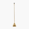 Claudius Gold Metal Stick Floor Lamp Base