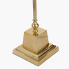 Claudius Gold Metal Stick Floor Lamp Base