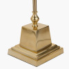 Claudius Gold Metal Stick Floor Lamp Base