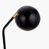 Bailey Black Metal 2 Head Floor Lamp